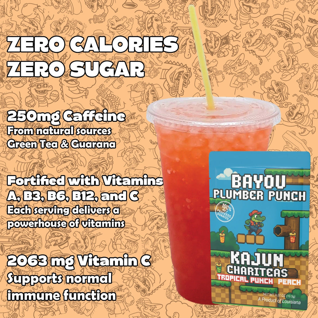 Chari-TEA Limited Edition Flavor Drop 2 Flavor/10 Pack - Cheerful Sips for Cool Breaks
