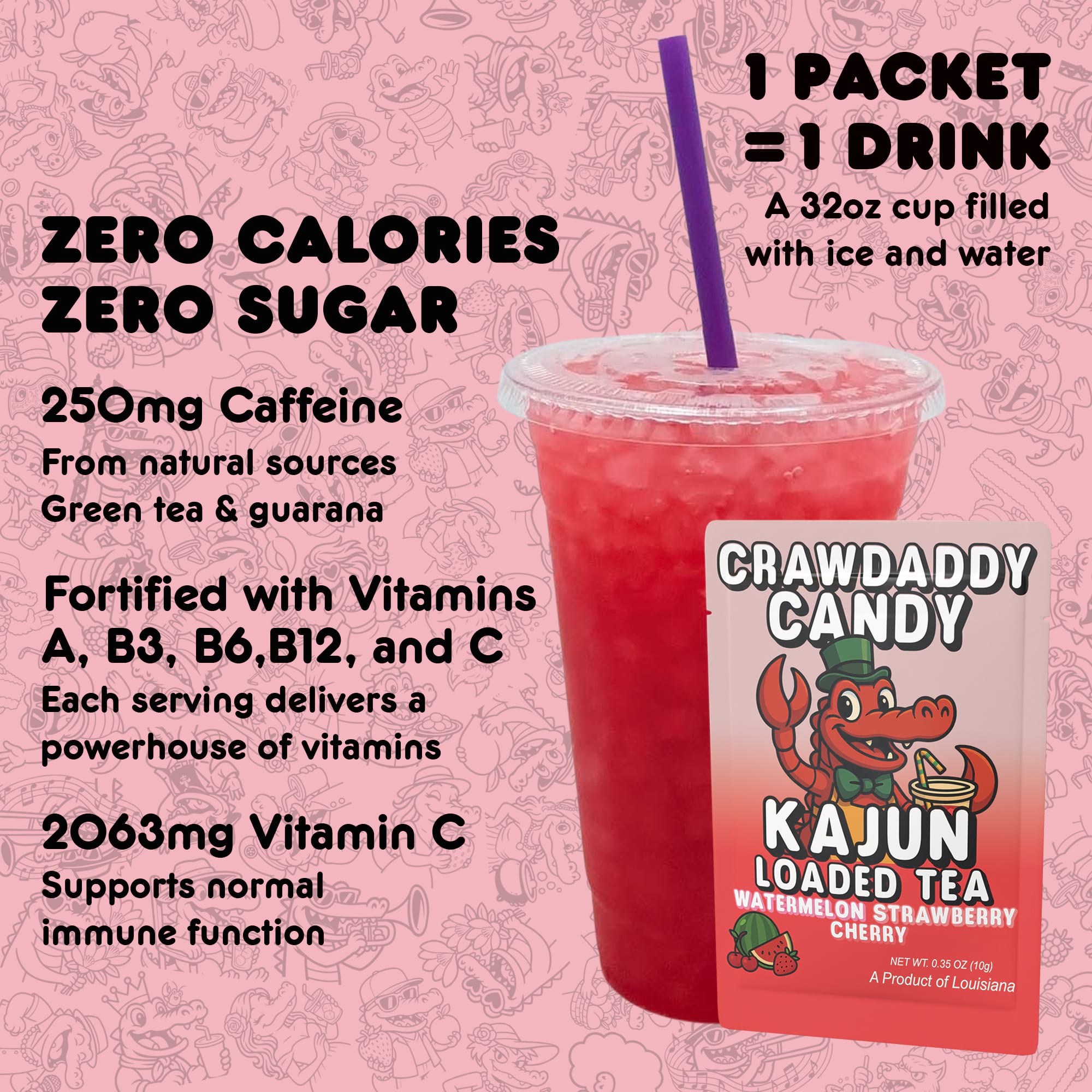 Crawdaddy Candy - Chilled Sips at Home or Away