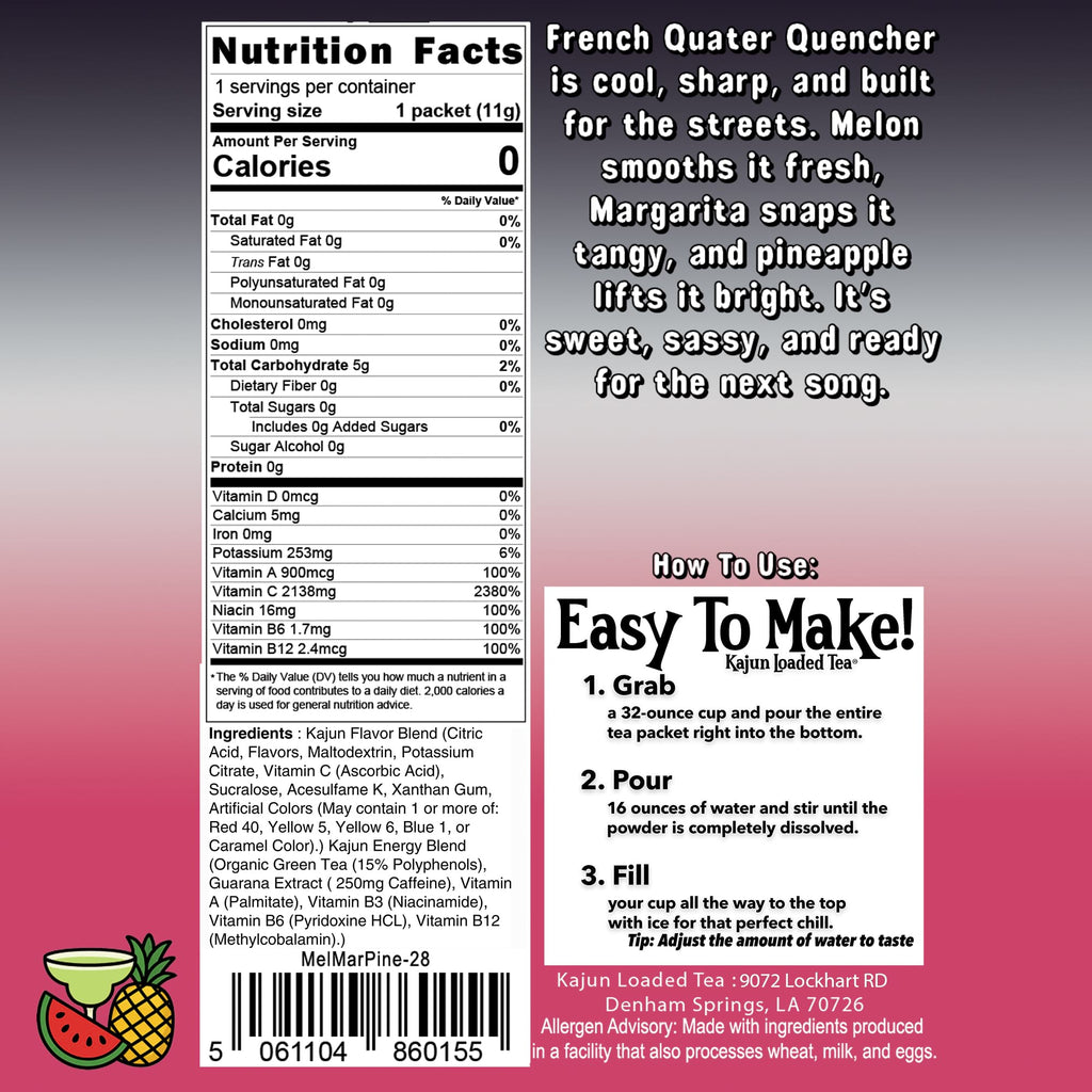 French Quarter Quencher - Delightful Sips for Simple Preparation