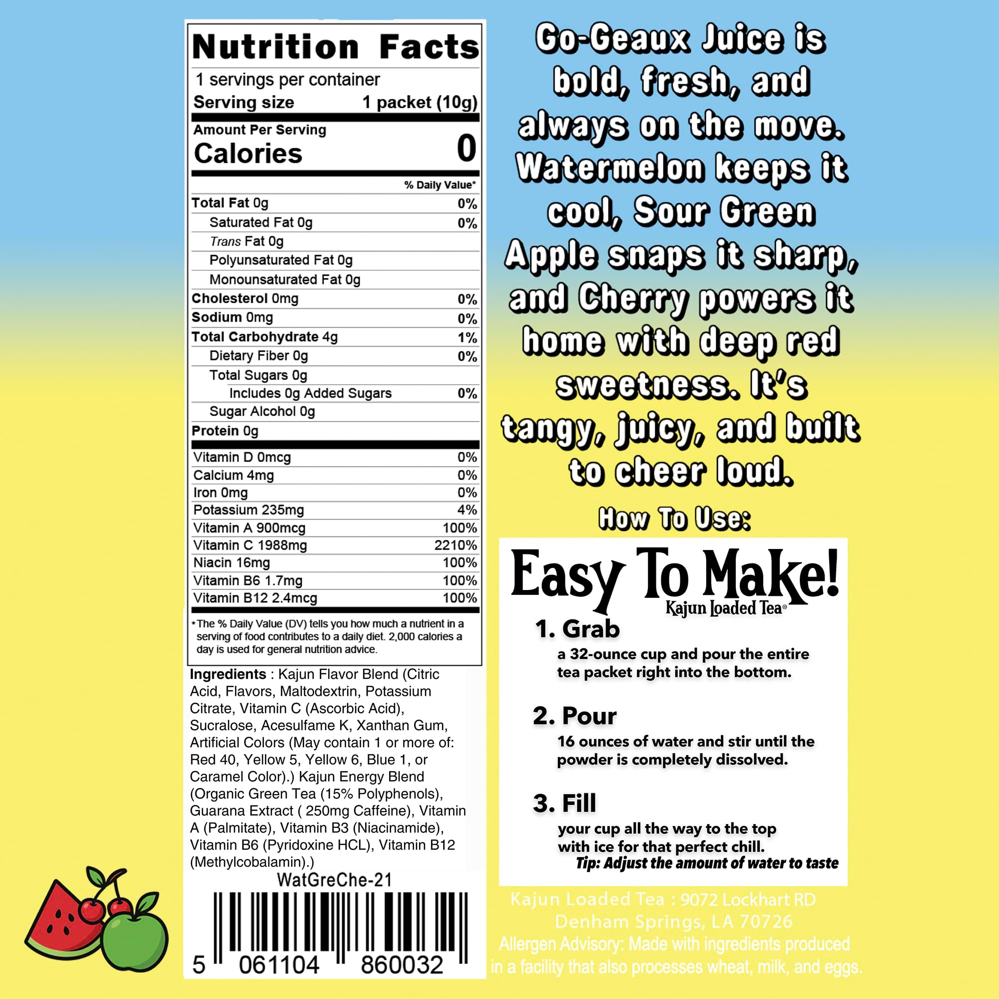 Go-Geaux Juice - Flavorful Sips to Mix and Enjoy