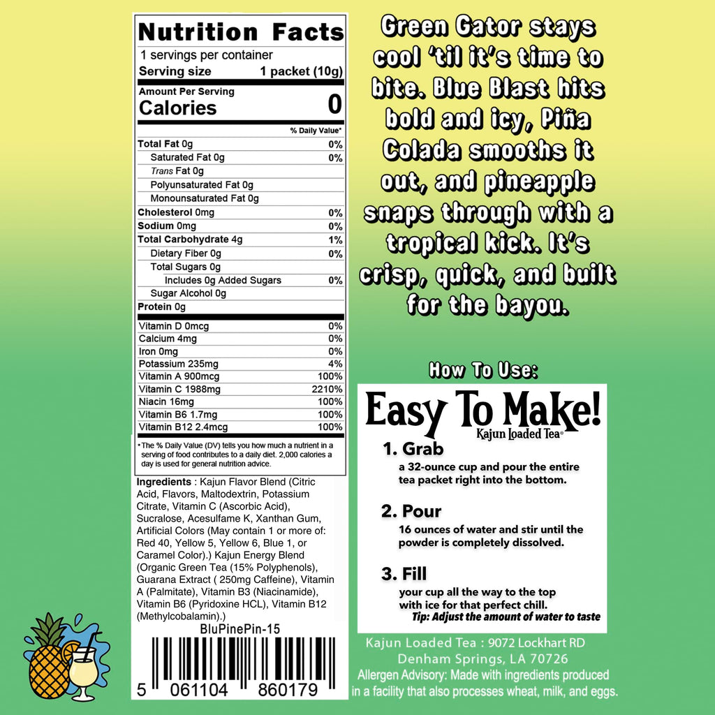 Green Gator - Fun Sips for Cold Drink Fans