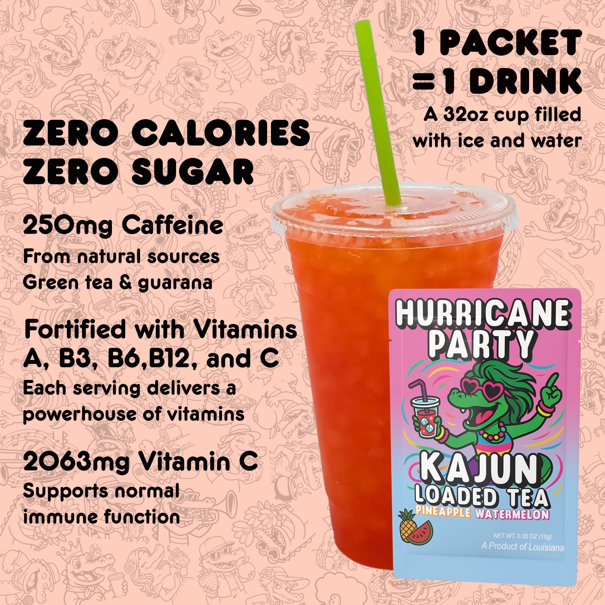 Hurricane Party - Vibrant Sips for Shared Moments