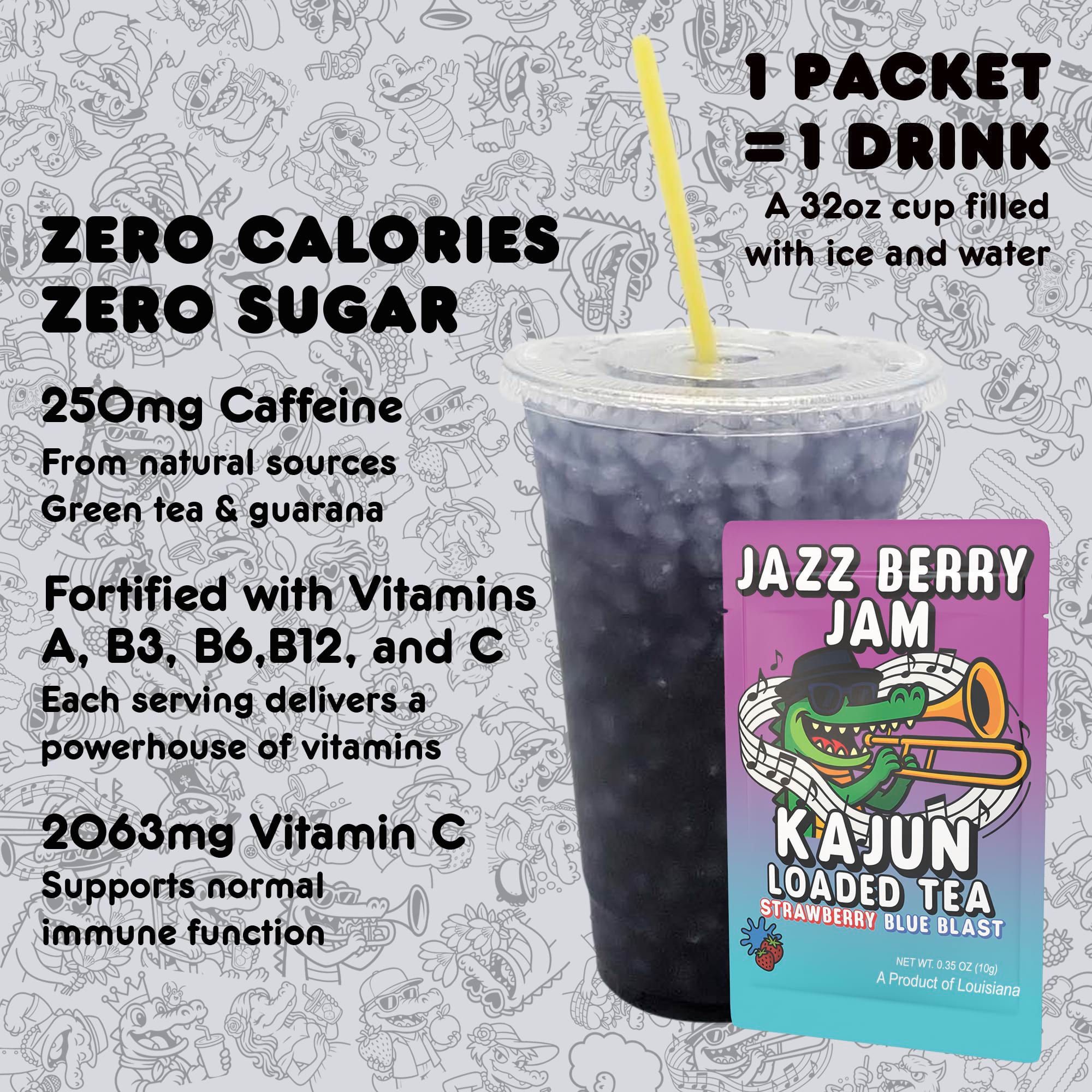 Jazz Berry Jam - Refreshing Sips for Weekend Sipping