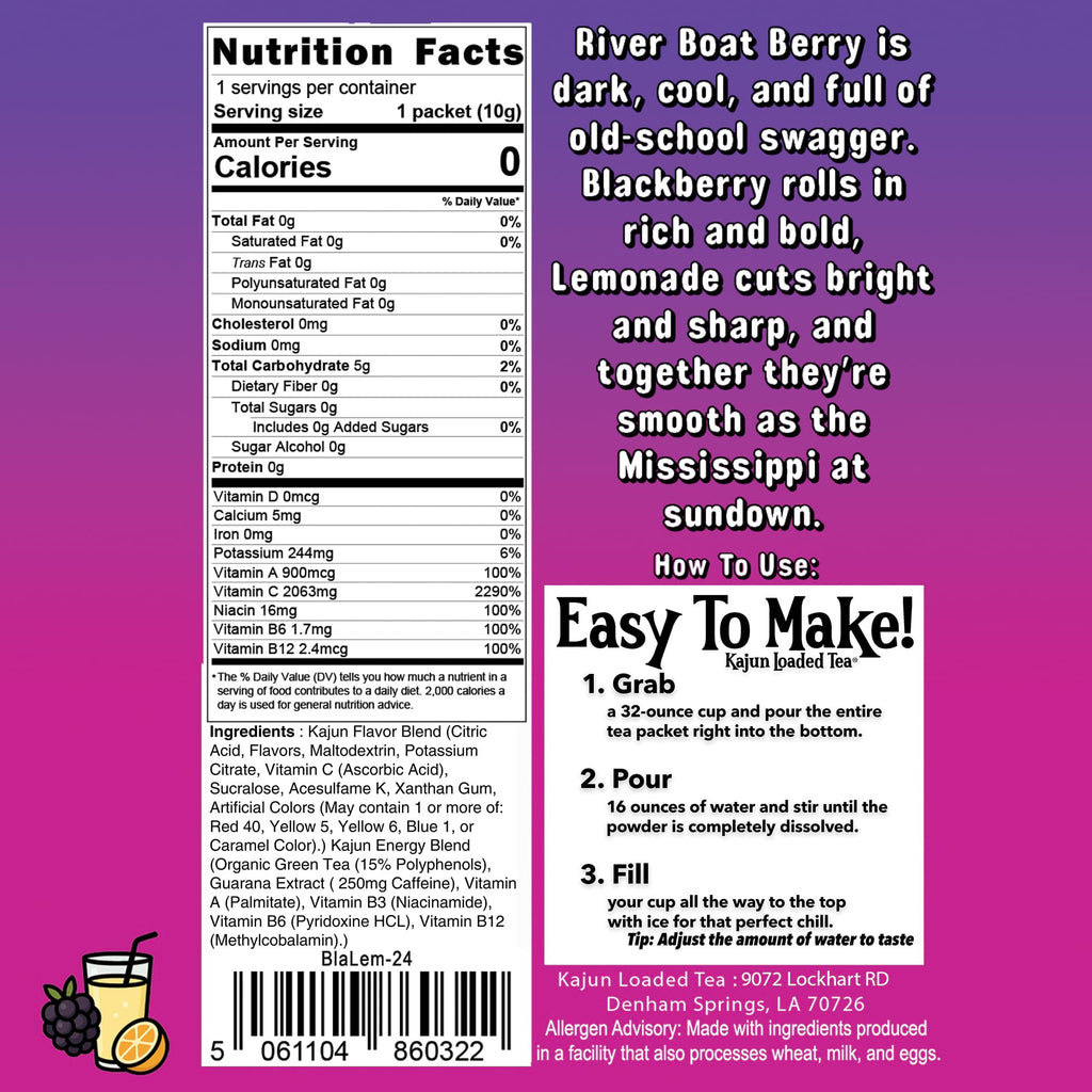 Riverboat Berry - Balanced Sips at Home or Away