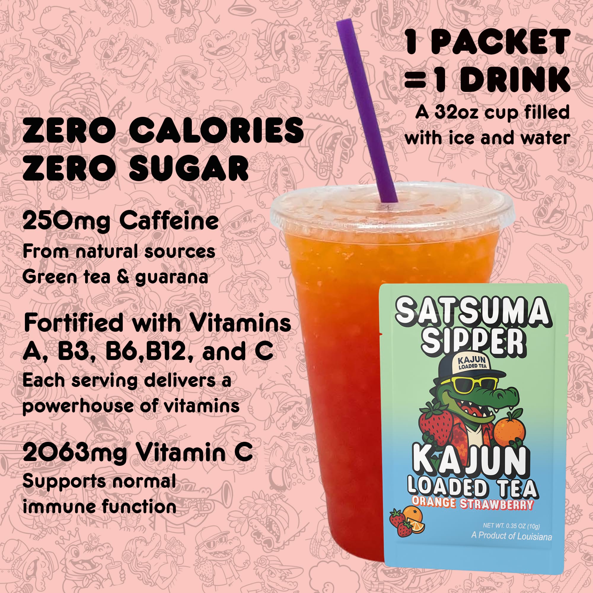 Satsuma Sipper - Lively Sips for Everyday Enjoyment