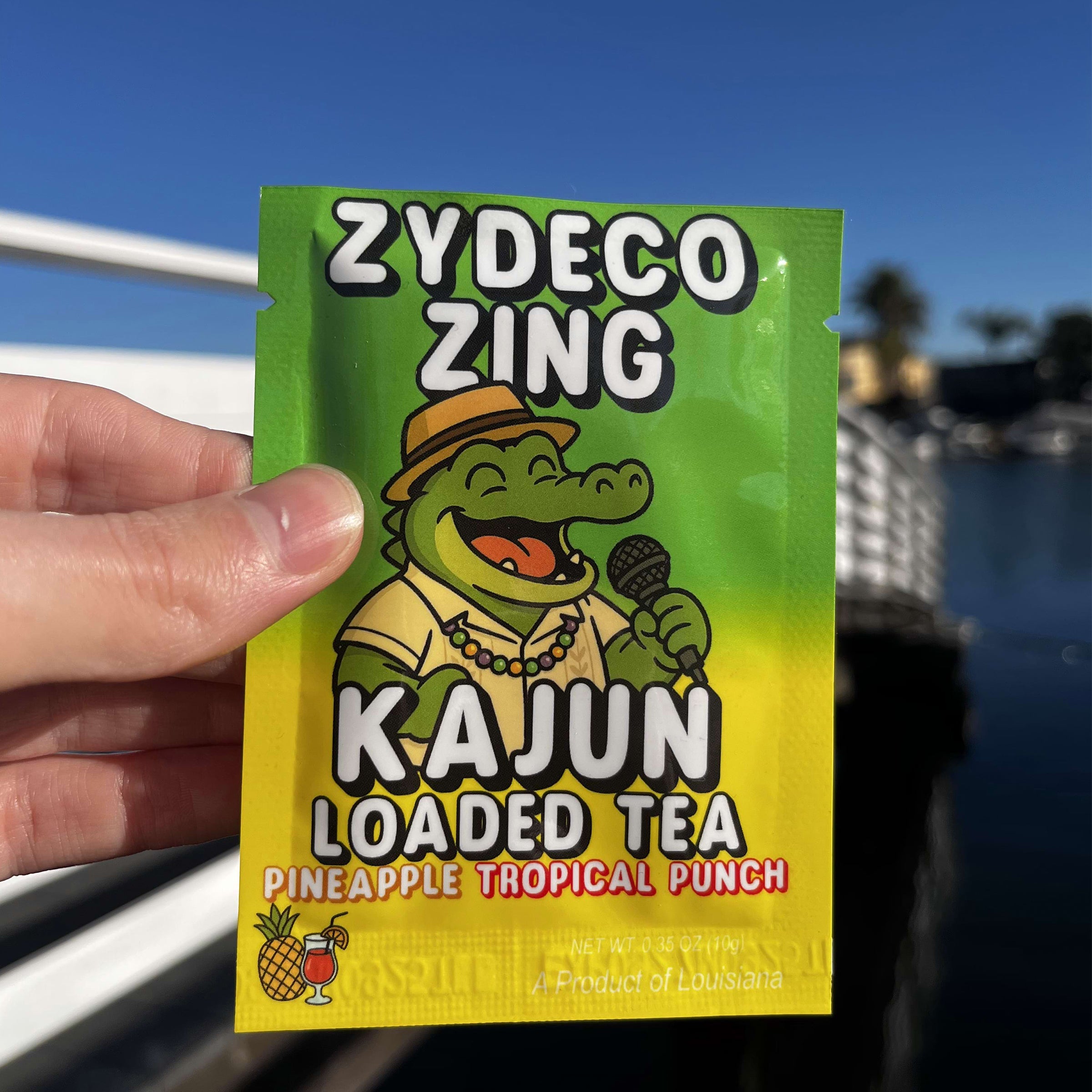 Zydeco Zing - Tasty Sips for Tea Time