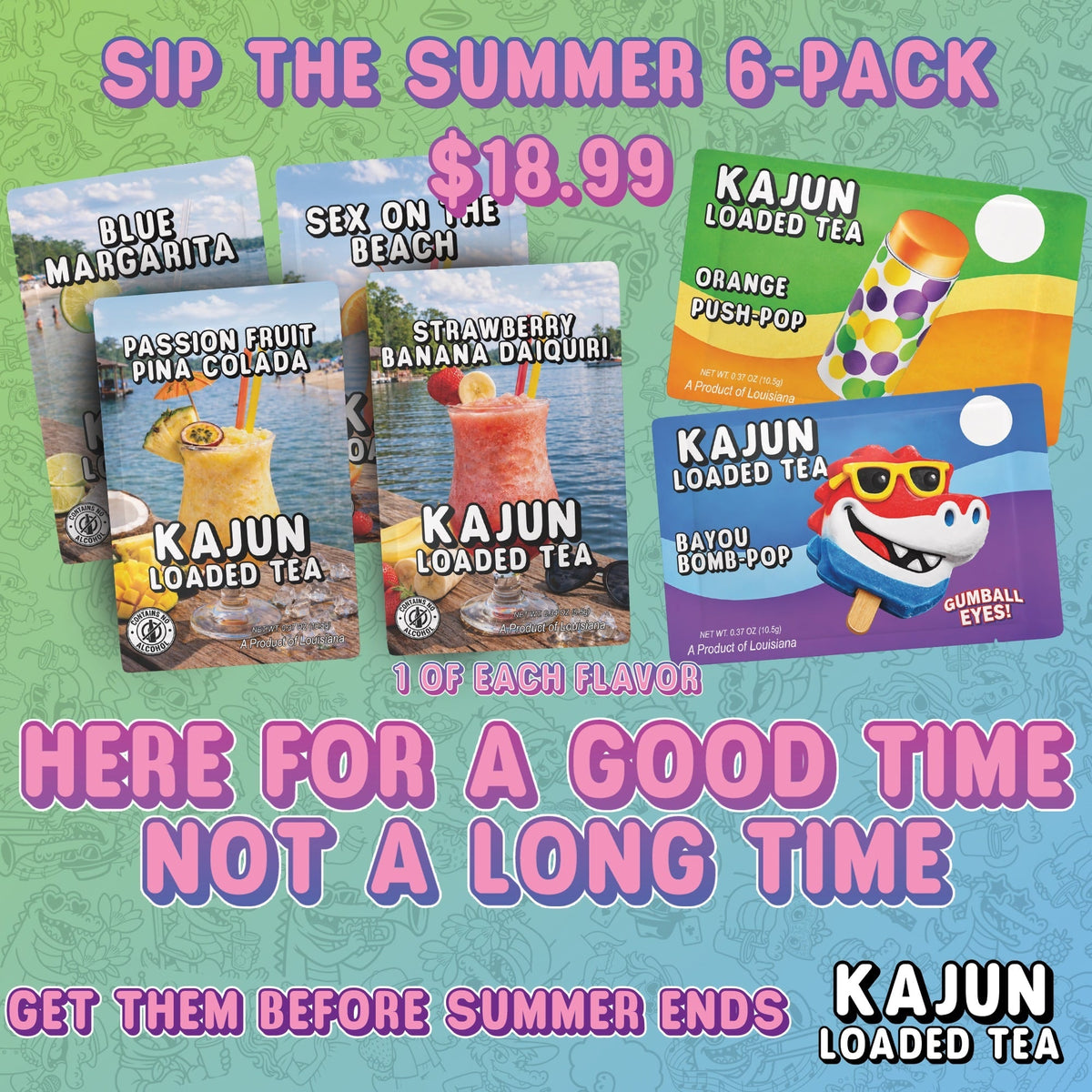 Sip the Summer Mocktails 6-Pack MI2