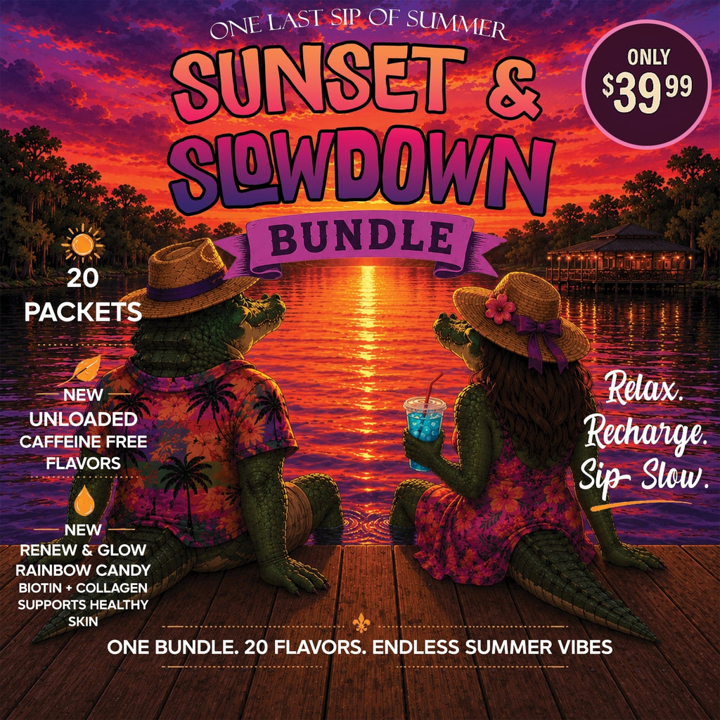 Sunset & Slowdown 20-Pack Bundle - Vibrant Sips for Your Drink Routine