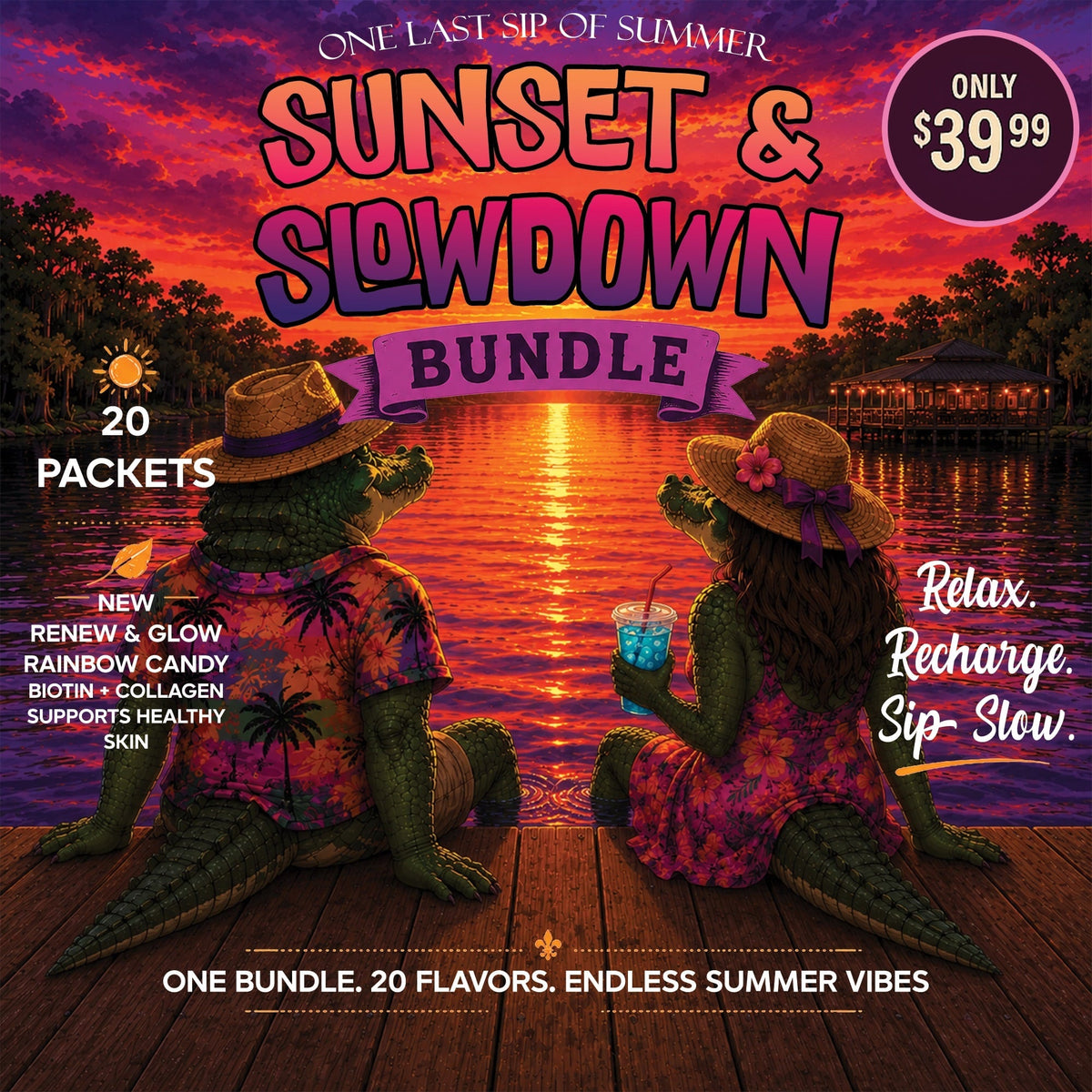 Sunset & Slowdown 20-Pack Bundle KP47