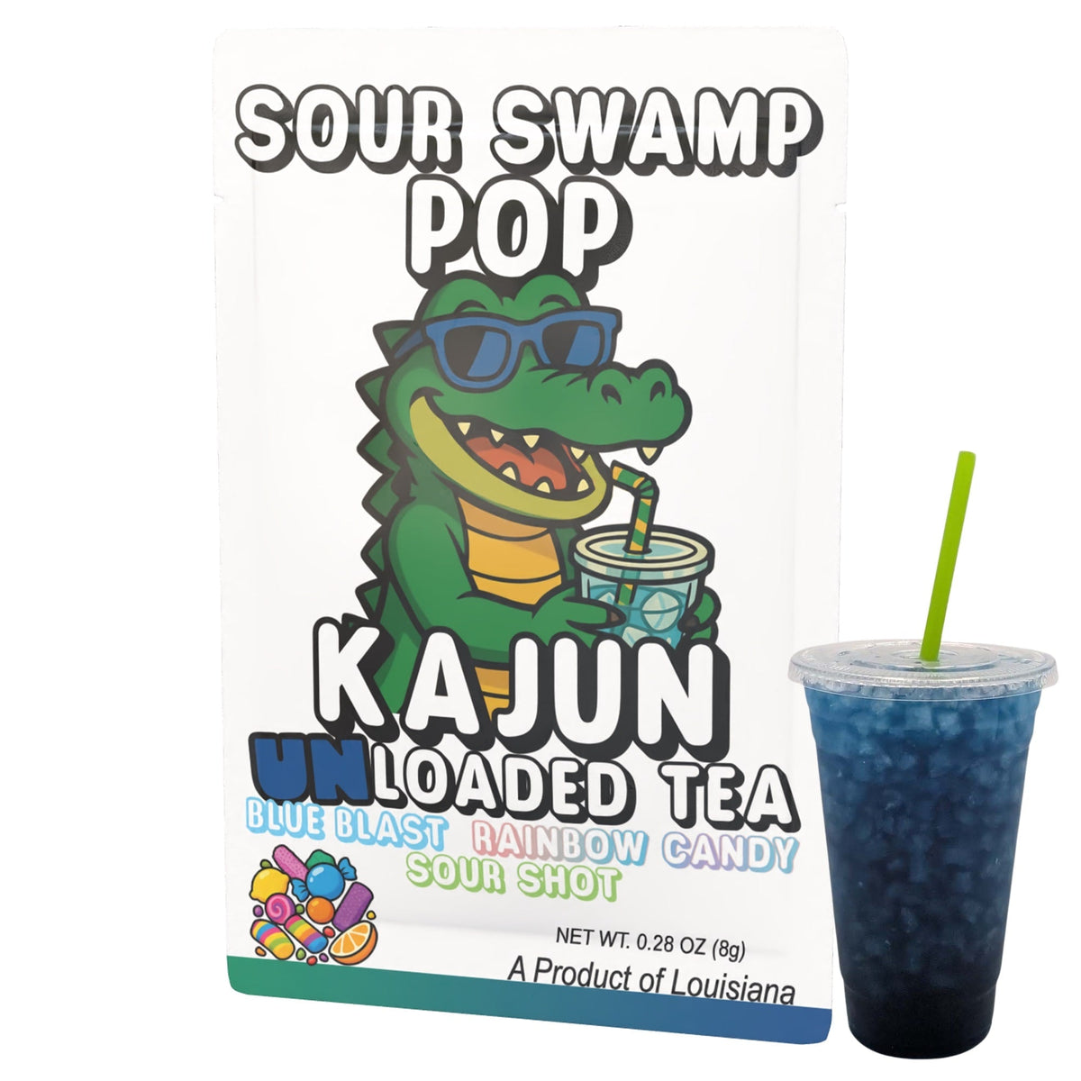 Sour Swamp Pop UNLoaded Tea (Caffeine Free) S49