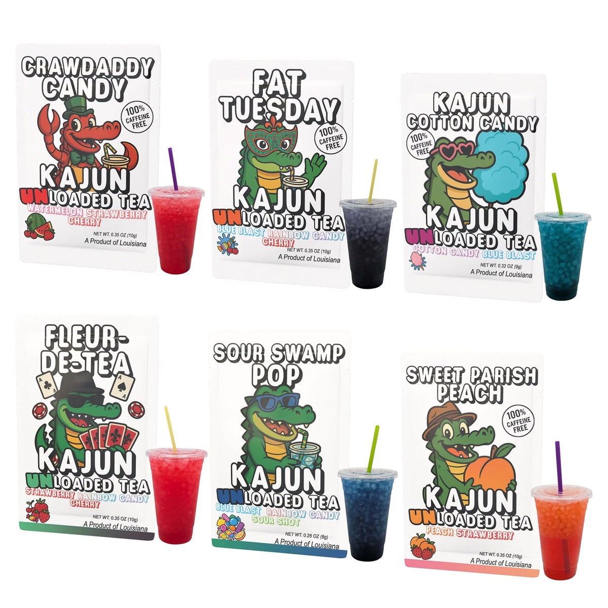 UNLoaded Tea Variety Pack (Caffeine Free) Q02